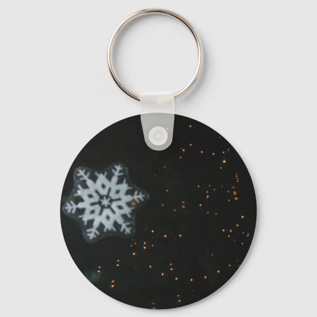 Llavero Tecla Snowflake & Lights (Anverso)