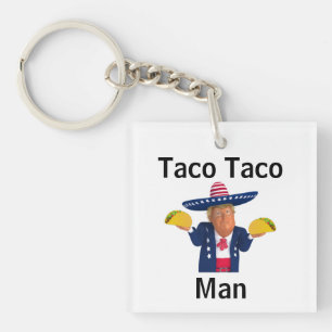 Llavero Tecla Taco Taco Man