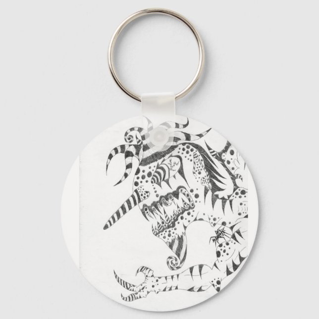 Llavero Tecla Tedd Twisted (Anverso)