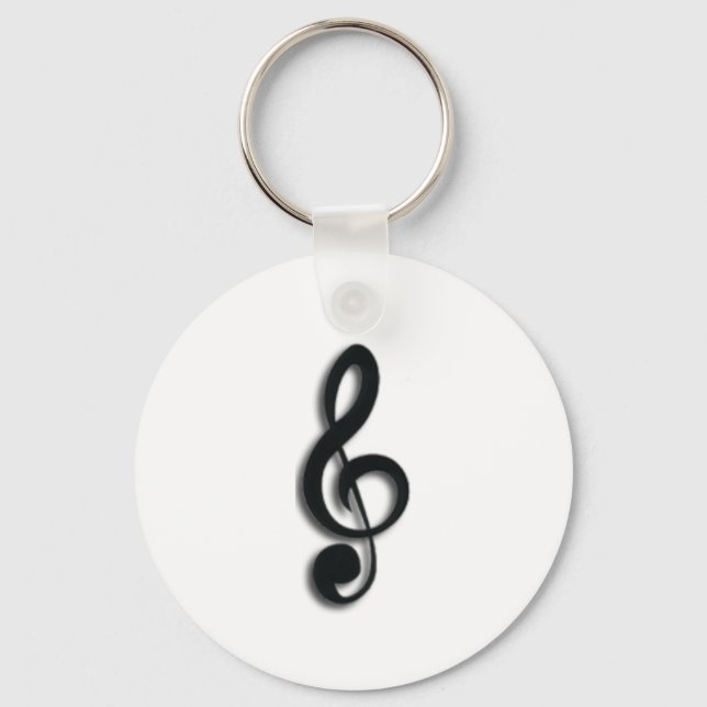 Llavero Tecla Treble Clef (Anverso)