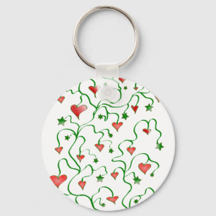 Llavero Tecla Tree of Hearts and Stars