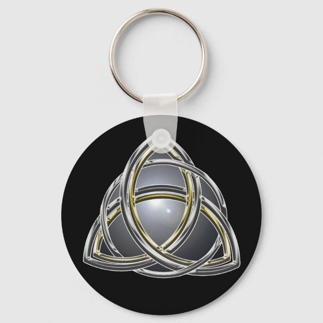 Llavero Tecla Trinity Knot 2 (Anverso)