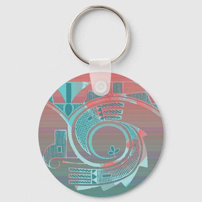 Llavero Tecla Turquoise Dawn (Anverso)