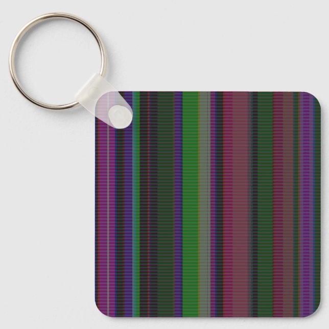 Llavero Tecla VHS Glitch Variante 1 (Anverso)