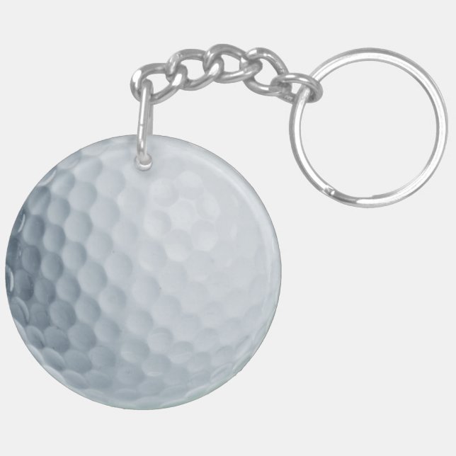 Llavero Teclado acrílico de la bola de golf (Izquierda Bajo)