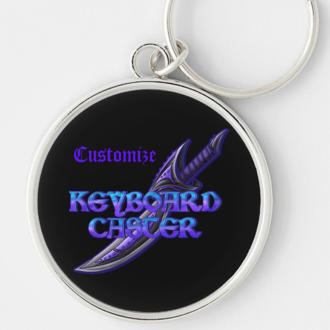 Llavero Teclado Caster MMORPG Key Chain (Frente)