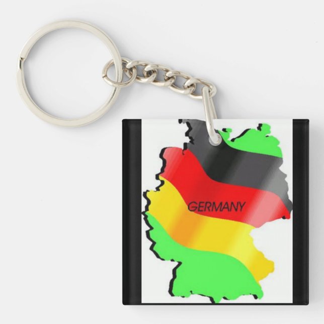 Llavero Teclado de Alemania (Frente)