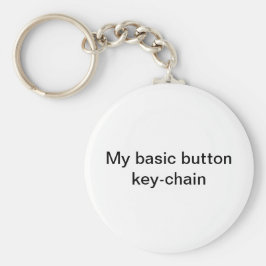 Llavero teclado de botón básico redondo