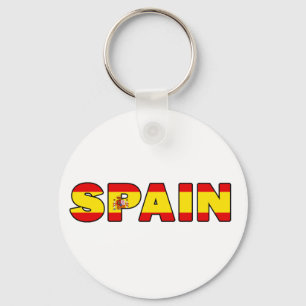 Llavero Teclado de España