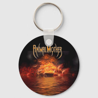 Llavero Teclado de logotipo Flame