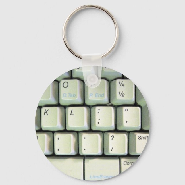 Llavero Teclado de máquina de escribir (Anverso)