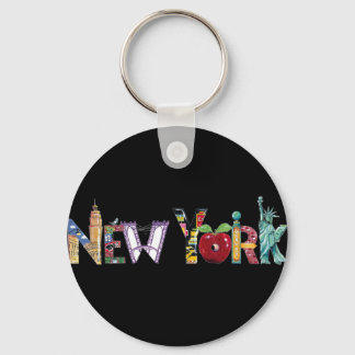 Llavero Teclado de Nueva York