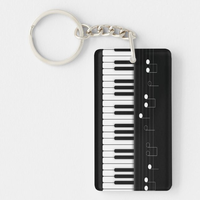 Llavero Teclado de piano (Frente)