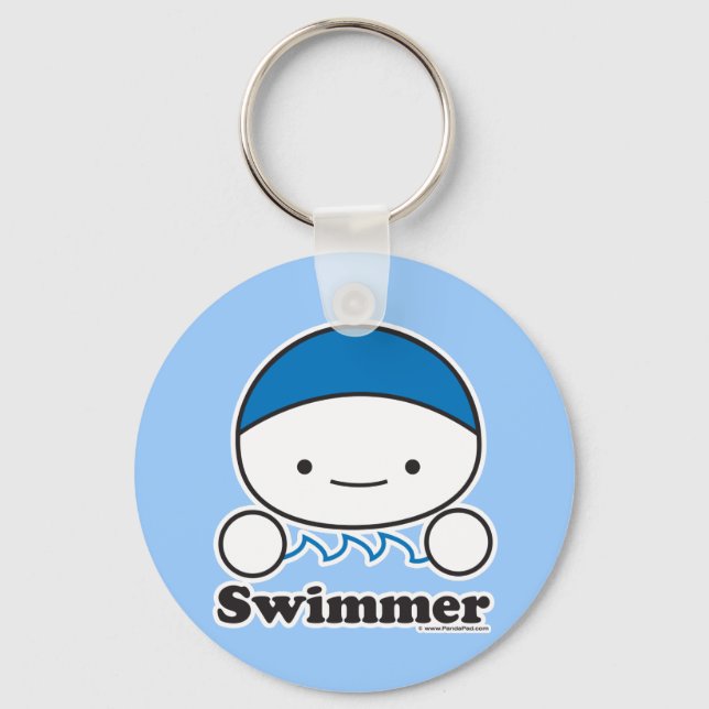 Llavero Teclado de Swimmer (Anverso)