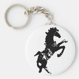 Llavero Teclado del botón de crianza de caballos