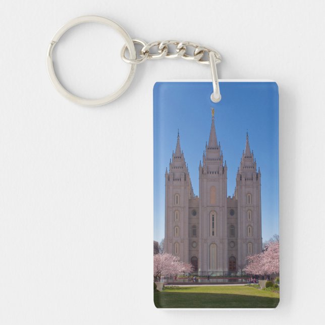 Llavero Teclado del templo de Salt Lake City. (Frente)
