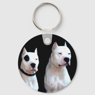 Llavero Teclado Dogo Argentino