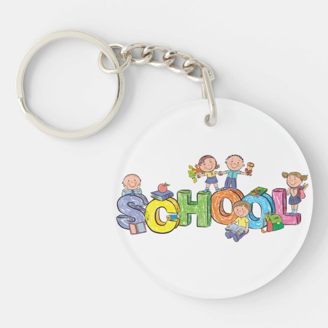 Llavero teclado infantil (Frente)