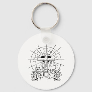 Llavero Teclado John 16:33