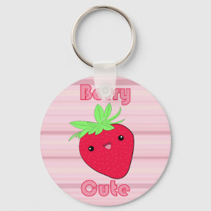 Llavero Teclado Kawaii Strawberry Berry Cute