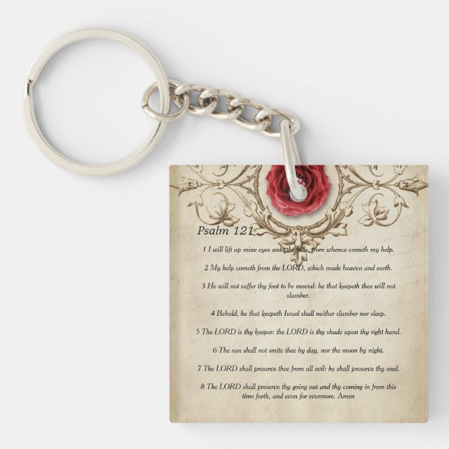 Llavero Teclado Psalm 121 (Frente)