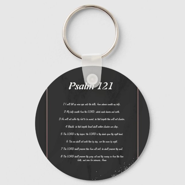 Llavero Teclado Psalm 121 (Anverso)