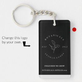 Llavero Teclas comerciales minimalistas limpias y simples