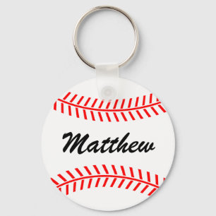Llavero Teclas de béisbol personalizadas