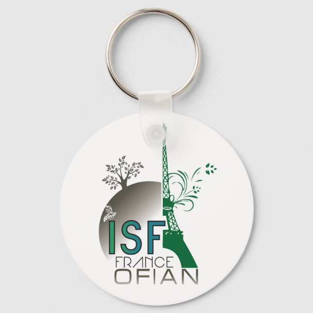 Llavero Teclas de Ofian / ISF Francia (Anverso)