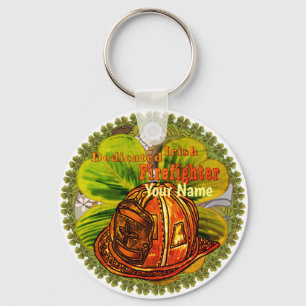 Llavero Teclas dedicadas a bomberos irlandeses