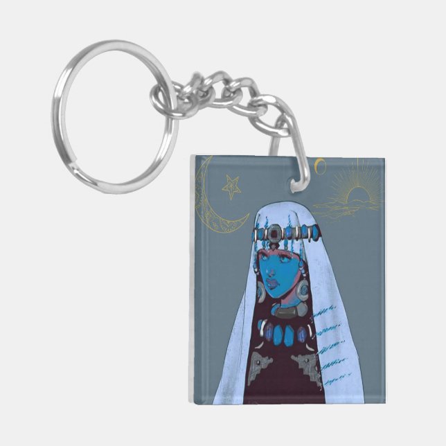 Llavero Teclas fotográficas de Marruecos (Frente Izquierda)