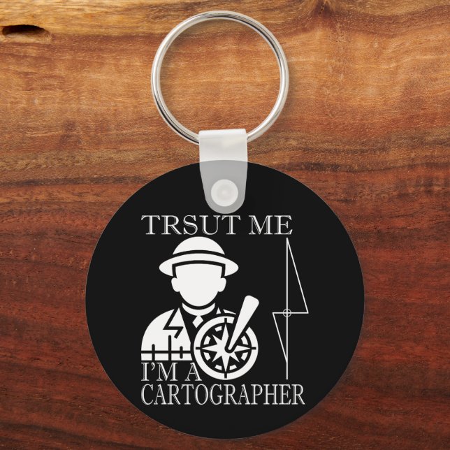 Llavero Teclas geoespaciales/de reconocimiento (Anverso)