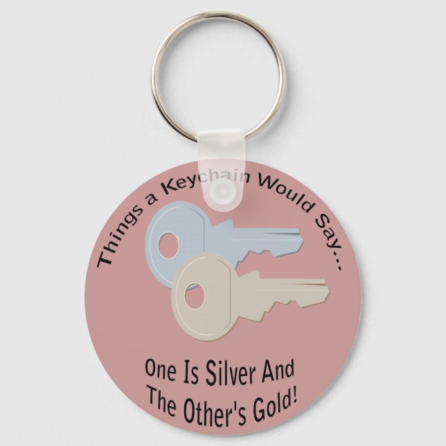 Llavero Teclas Lt Silver y Gold (Anverso)