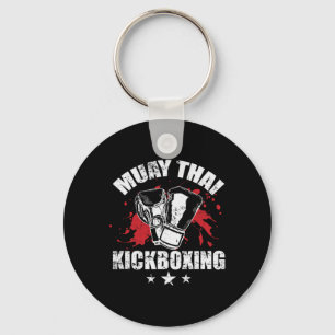 Llavero Técnicas tradicionales de kickboxing de Muay Thai