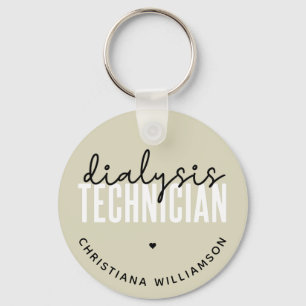 Llavero Técnico de diálisis personalizado Regalos tecnol