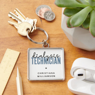 Llavero Técnico de diálisis personalizado   Regalos tecnol