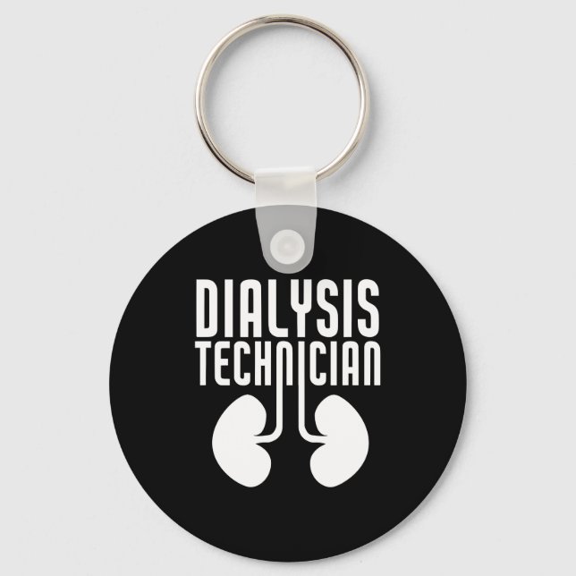 Llavero Técnico de diálisis Tecnológico de Nefrología Tech (Anverso)