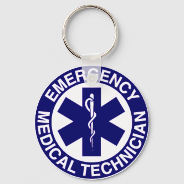 Llavero Técnico Médico de Emergencia de EMT (Anverso)