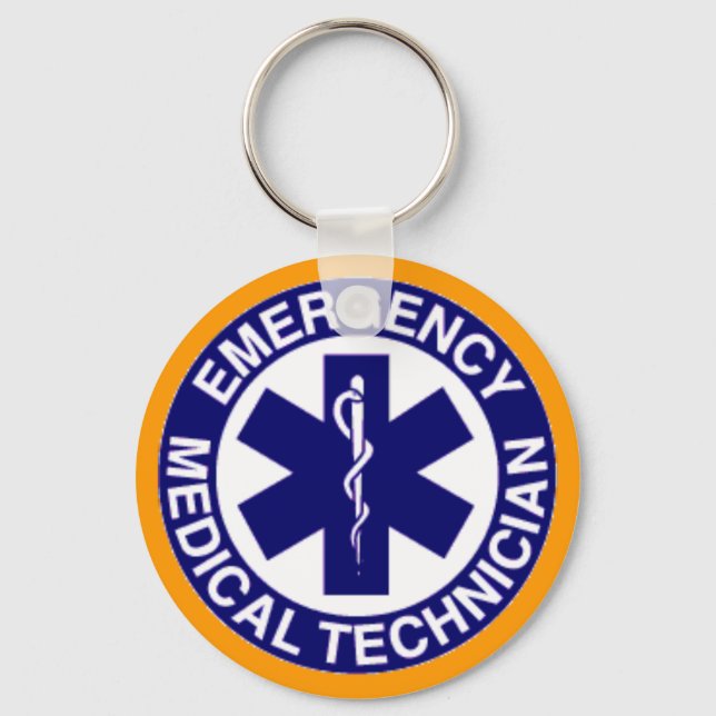 Llavero Técnico Médico de Emergencia de EMT (Anverso)