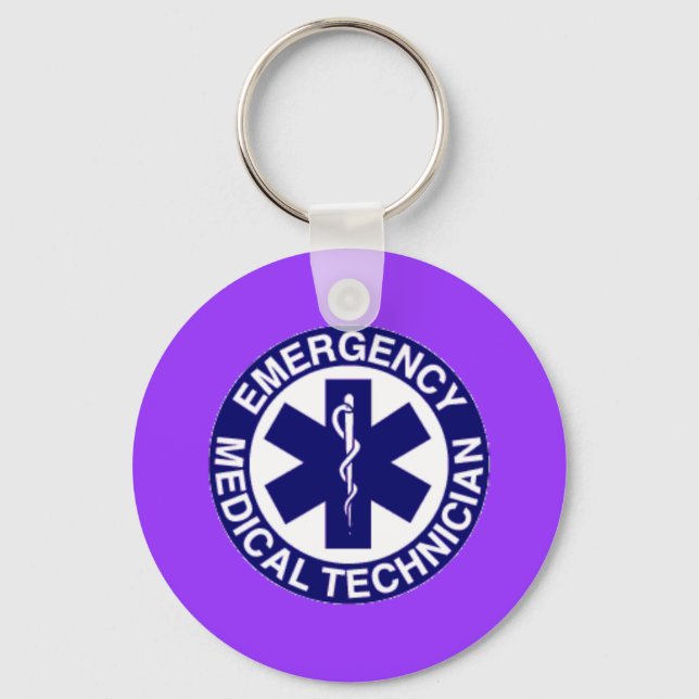 Llavero Técnico Médico de Emergencia de EMT (Anverso)