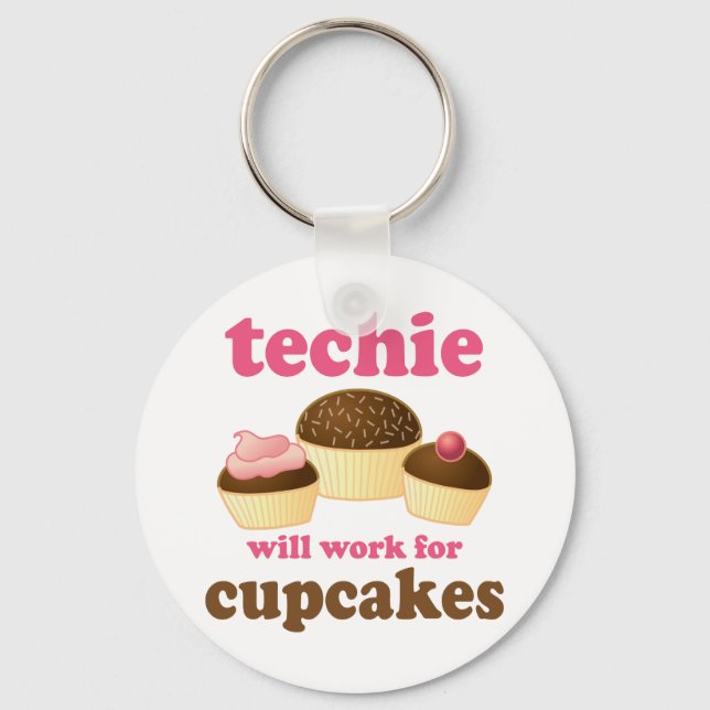 Llavero Tecnología Cupcake Cupcake (Anverso)