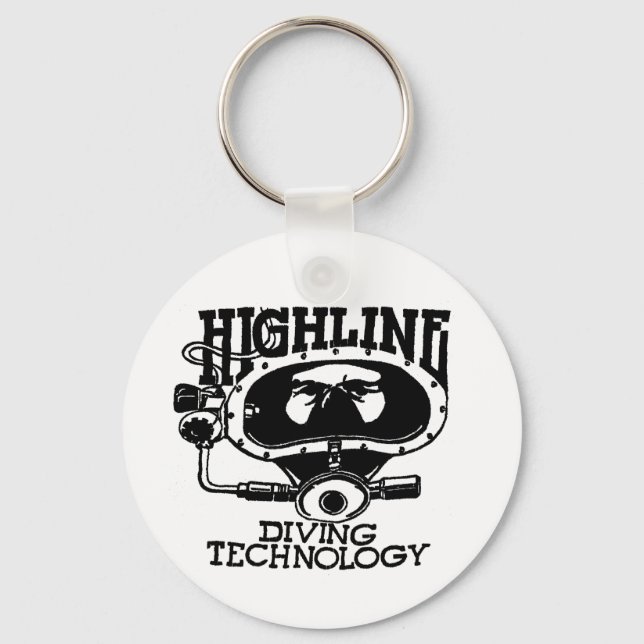 Llavero Tecnología de buceo Highline (Anverso)