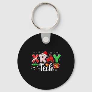 Llavero Tecnólogo de Rayos X Lazo de Navidad Técnico de Ra