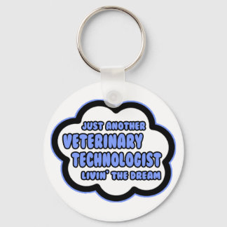 Llavero Tecnólogo veterinario .. Viviendo el sueño