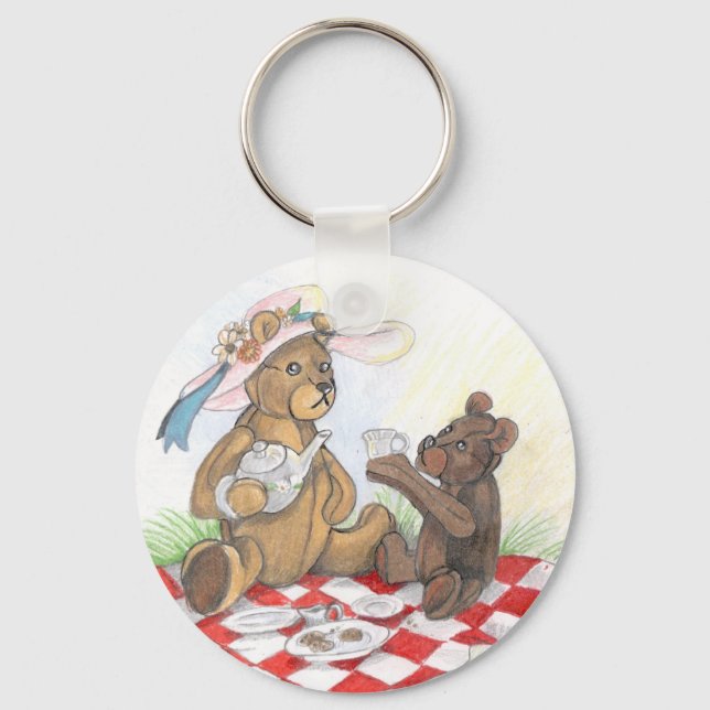 Llavero Teddy Bear Picnic~keychain (Anverso)
