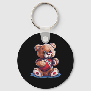 Llavero Teddy Genial Con Ropa De Balón Deportivo Para Niño