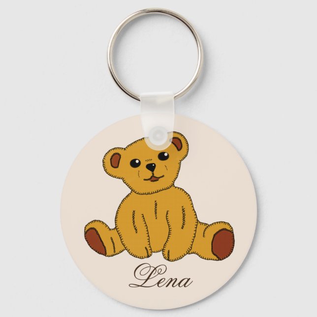 Llavero Teddy, personalidad (Anverso)