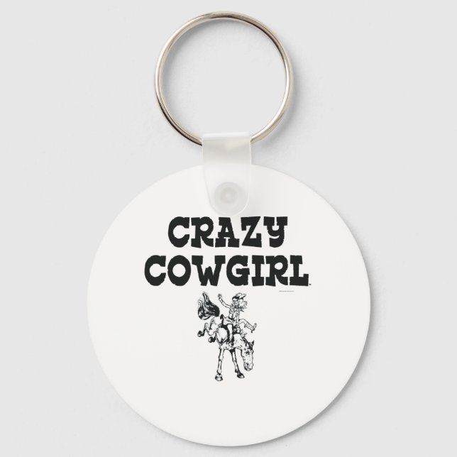 Llavero TEE Crazy Cowgirl (Anverso)