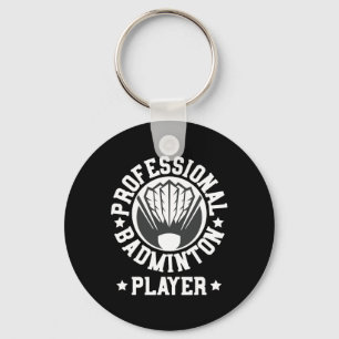 Llavero Tee de regalo del reproductor de Badminton Profesi