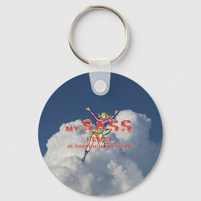 Llavero TEE My Sass Level (Anverso)